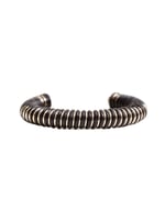 Suni Deri Sarmalı Cuff Bileklik