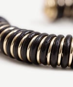 Suni Deri Sarmalı Cuff Bileklik