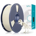 SUNLU PLA+ Filament, 1,75 mm, PLA Plus 3D Yazıcı Filamenti, Sertleştirici ve Daha Güçlü 3D Baskı PLA+ Filament, Neatly Wound, Boyut Hassasiyeti +/- 0,02 mm, 1 kg Kemik Beyazı