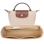 Sunshine smile Le Pliage Organizer Mini,Longchamp çanta mini için düzenleyici, Longchamp mini için çanta düzenleyici, Longchamp çanta kadınlar için mini boyut, organizer, tekli mini