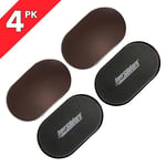 Super Sliders 4724095N Tekrar Kullanılabilir XL Halı İçin Ağır Mobilya Taşıyıcıları Hızlı ve Kolay Bir Şekilde Her Eşyayı Taşıır, Kahverengi, 4'lü Paket