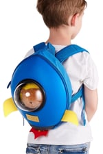 Supercute Rocket Anaokulu Sırt Çantası / Mavi