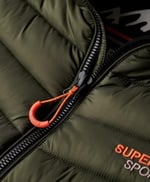 Superdry Erkek Fuji Kapitone Yelek Kapüşonlu