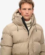 Superdry Erkek Kapüşonlu 5 Baffled Sports Mont, M5011901A2WX