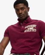SUPERDRY Regular Fit Baskılı Polo T-Shirt Vintage Athletic Polo, 5003297705