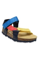 Superfit 000116-P Fussbettpantoffel Lacivert Çocuk Sandalet