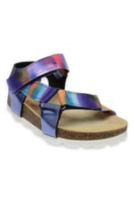 Superfit 000116-P Fussbettpantoffel Lila Çocuk Sandalet