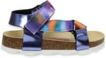 Superfit 000116-P Fussbettpantoffel Lila Çocuk Sandalet