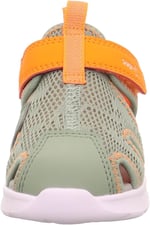 Superfit 000481 Wave Haki Çocuk Sandalet, 7500 HELLGRÜN/ORANGE, 24