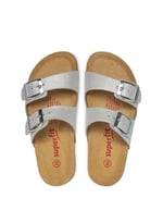 Superfit 800111 F Çocuk Gümüş Çocuk Terlik