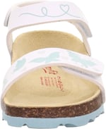 Superfit Beyaz Kiz Çocuk Sandalet 1-000123-1030-1 FUSSBETTPANTOFFEL, BEYAZ, 30