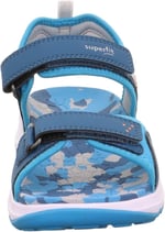 Superfit Erkek Çocuk Criss Cross Mavi Sandalet, 382 000586F