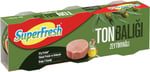 SuperFresh Konserve Ton Zeytinyağlı 75 Gr 3'lü Paket