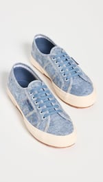 Superga 2750 COTTON DENIM DESTROYED AyakkabıUnisex Yetişkin