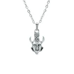 Supernatural - Dean - Winchester Erkek Kadın Kolye Antik Gümüş Kaplama - 60 cm Düz Zincir