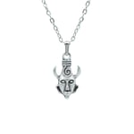 Supernatural - Dean - Winchester Erkek Kadın Kolye Antik Gümüş Kaplama - 60 cm Düz Zincir