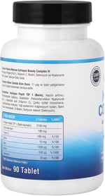 Supra Protein Marine Collagen Beauty Complex - 90 Tablet Balık Kolajeni