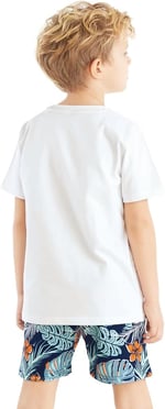 Surf Erkek Çocuk T-shirt Şort Takım
