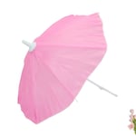 SüSLe Bebek ve Parti Dekoratif SüS Şemsiyesi, 25 cm - Pembe