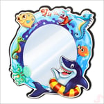 SüSLe Bebek ve Parti Deniz Canlıları Aynalı Duvar Stickerı, 33cm x 33cm
