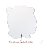SüSLe Bebek ve Parti Deniz Canlıları Aynalı Duvar Stickerı, 33cm x 33cm