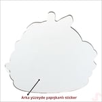 SüSLe Bebek ve Parti Donald Duck Aynalı Duvar Stickerı, 33cm x 30cm