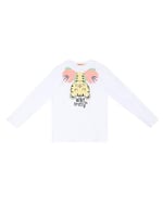 Süslü Leo Kız Çocuk T-Shirt Tayt Takım