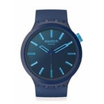 Swatch Big Bold Indigo Glow Kol Saati SB05N113, Klasik