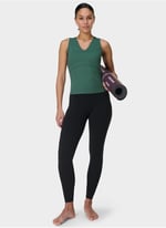 Sweaty Betty SB9883B-12837 GAIA V-NECK TANK U Yaka Regular Fit Atlet, 5003271315