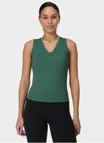 Sweaty Betty SB9883B-12837 GAIA V-NECK TANK U Yaka Regular Fit Atlet, 5003271315