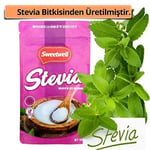 Sweetwell Stevia Prebiyotik Lifli Toz Sofralık Tatlandırıcı 500 Gr x 2 Adet