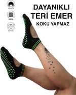 Sweex Kadın 4’lü Kaymaz Tabanlı Pamuklu Yoga Pilates Çorapları - Nefes Alabilir, Renkli, Konforlu 37-40
