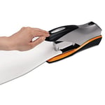 Swingline Stapler, Optima 70, masaüstü istifleyici, 70 yaprak kapasiteli, azaltılmış etki, yarım şerit, gümüş (87875)