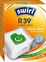 Swirl R 39 EcoPor Rowenta, Moulinex Elektrikli Süpürgeler için Toz Torbası