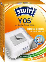 Swirl Y05 EcoPor, Elektrikli Süpürge Toz Torbası