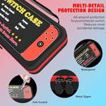 Switch Carrying Case for Nintendo Switch OLED/LITE, Protable Slim Light Travel Storage Bag Pouch for Console Joycon & Video Game Accessories, Protective Hard Shell Cover with Handle, Gift to Boy Girl