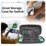 Switch Case, Carrying Case for Nintendo Switch Classic Switch Oled Case Protective Hard Shell Portable Switch Travel Case for Accessories and Games