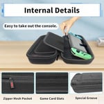 Switch Case, Carrying Case for Nintendo Switch Classic Switch Oled Case Protective Hard Shell Portable Switch Travel Case for Accessories and Games