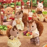 Sylvanian Families 4172 Knacks Ailesi Sincap, Çok Renkli