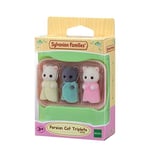 Sylvanian Families 5458 İran Kedisi Üçüz, Renkli