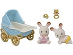 Sylvanian Families Çikolata Kulaklı İkiz Tavşan Bebek