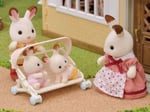 Sylvanian Families Üçüz Bebek Arabası