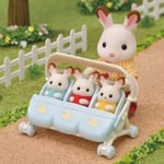 Sylvanian Families Üçüz Bebek Arabası