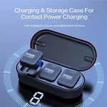 SYNCO G1 A2 Pro Kablosuz Yaka Mikrofon 2.4G Klip Yaka Mic Sistemi Verici Alıcı Kiti DSLR Kamera Smartphone için Şarj Kılıfı ile