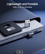 Syntech USB C Kadın - USB Erkek Adaptör 3'lü Paket [Seyahat Olması Gerekenler, Alüminyum] USB C - USB Adaptörü, Tip C Şarj Kablosu Güç Dönüştürücü iPhone 17 16 15 Apple Watch AirPods CarPlay ile