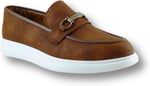Taba Loafer Ayakkabı Erkek