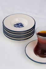 Tabakevi Tabak Evi Porselen Stella Çay Tabağı Seti 12Cm 6 Parça Bns6Ctprs1214