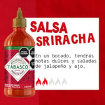 Tabasco Sriracha Acı Biber Sosu 256 Mililitre/300 Gram