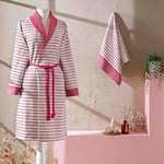 TAÇ Bambu Bamboo Dreams Bornoz Seti Fuşya S/M