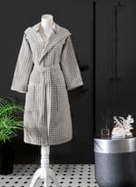 TAÇ CASUAL WAFFLE PAMUK BORNOZ Taş S/M